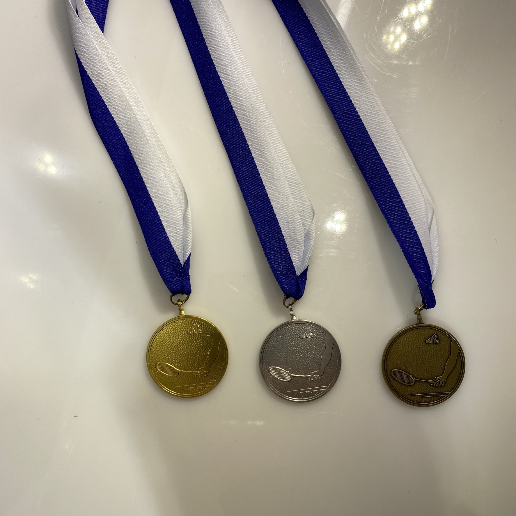 kofferbak Verbeelding zelfmoord Badminton Medaille | sportbeker.nl