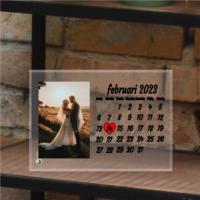Kalender met foto - Maat L - 17 x 22 cm. - Afbeelding 2